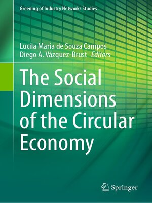 cover image of The Social Dimensions of the Circular Economy